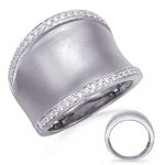 White Gold Diamond Ring