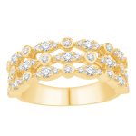 Yellow Gold Diamond Ring