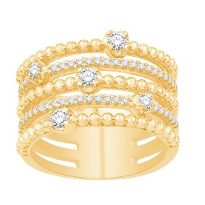 Yellow Gold Diamond Ring
