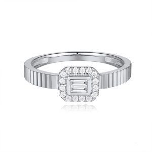 White Gold Diamond Ring