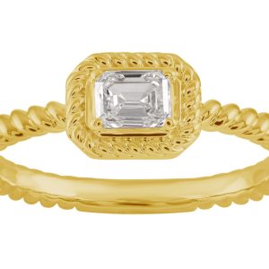 Yellow Gold Diamond Ring