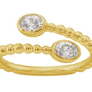 Yellow Gold Diamond Fashion Ring