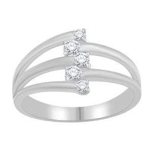 White Gold Diamond Ring