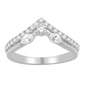 White Gold Diamond Ring