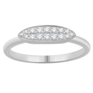 White Gold Diamond Ring