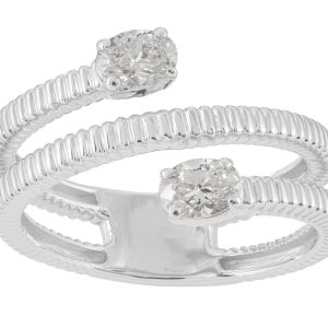 White Gold Diamond Ring