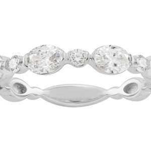 White Gold Diamond Band