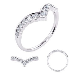 White Gold Diamond Fashion Ring