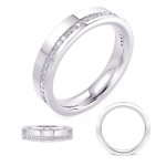 White Gold Diamond Fashion Ring