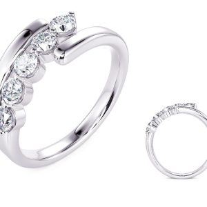 White Gold Diamond Ring