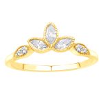 Yellow Gold Diamond Ring