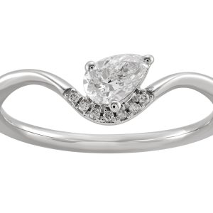 White Gold Diamond Ring