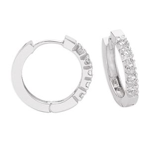 Diamond Huggie Earring