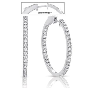 1.25 Securehinge Hoop Earring