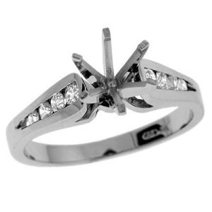 White Gold Engagement Ring