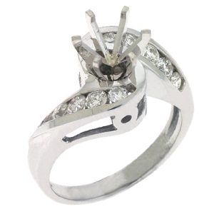 White Gold Engagement Ring