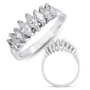White Gold Matching Band