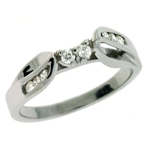 White Gold Matching Band