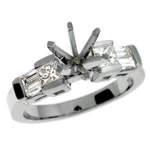 White Gold Engagement Ring