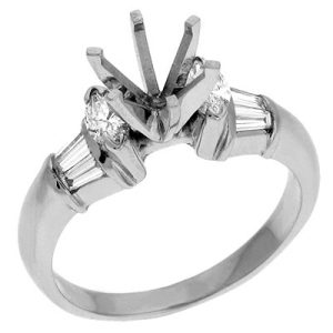 White Gold Engagement Ring