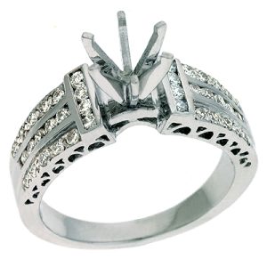 White Gold Engagement Ring