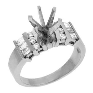 White Gold Engagement Ring