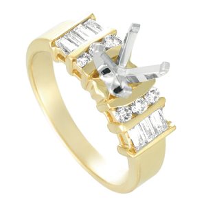 Yellow Gold Engagement Ring