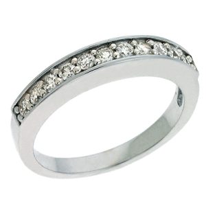 White Gold Diamond Band