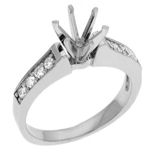 White Gold Engagement Ring