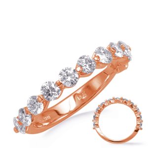 Rose Gold Weding Band