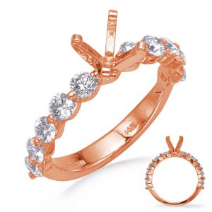 Rose Gold Engagement Ring