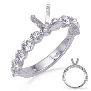 White Gold Engagement Ring