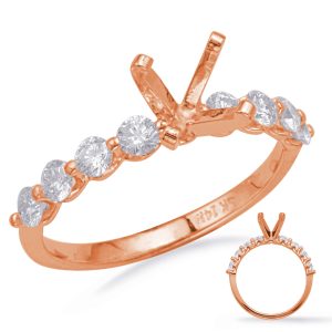 Rose Gold Engagement Ring