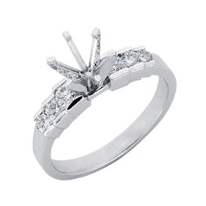 White Gold Engagement Ring