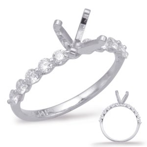 White Gold Engagement Ring