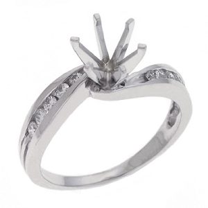 White Gold Engagement Ring