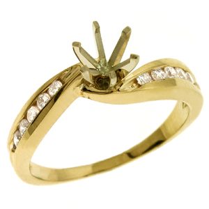 Yellow Gold Engagement Ring