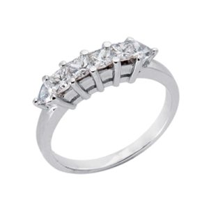 White Gold Matching Band