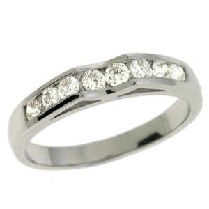 White Gold Matching Band