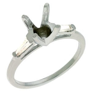White Gold Engagement Ring
