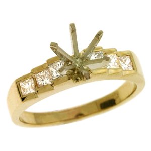 White Gold Engagement Ring