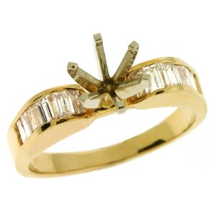 Yellow Gold Engagement Ring