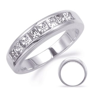 White Gold Matching Band