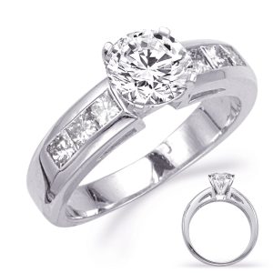 White Gold Engagement Ring