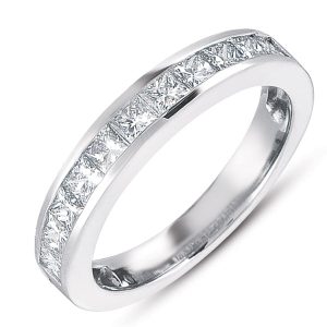 White Gold Matching Band