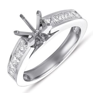 White Gold Engagement Ring