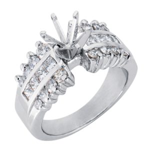 White Gold Engagement Ring