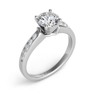 White Gold Engagement Ring