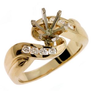Yellow Gold Engagement Ring