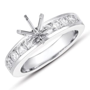 White Gold Engagement Ring